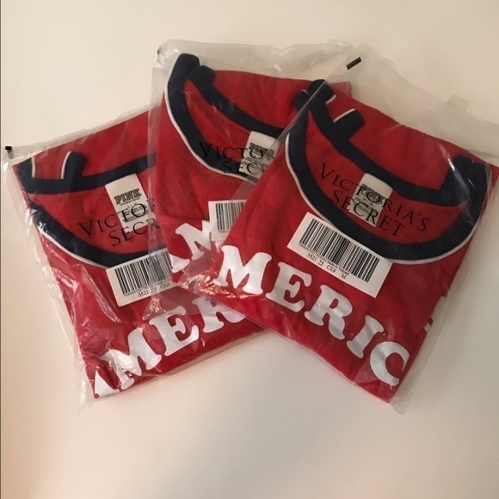 America is for Lovers red tank! VS Pink - Picture 3 of 5